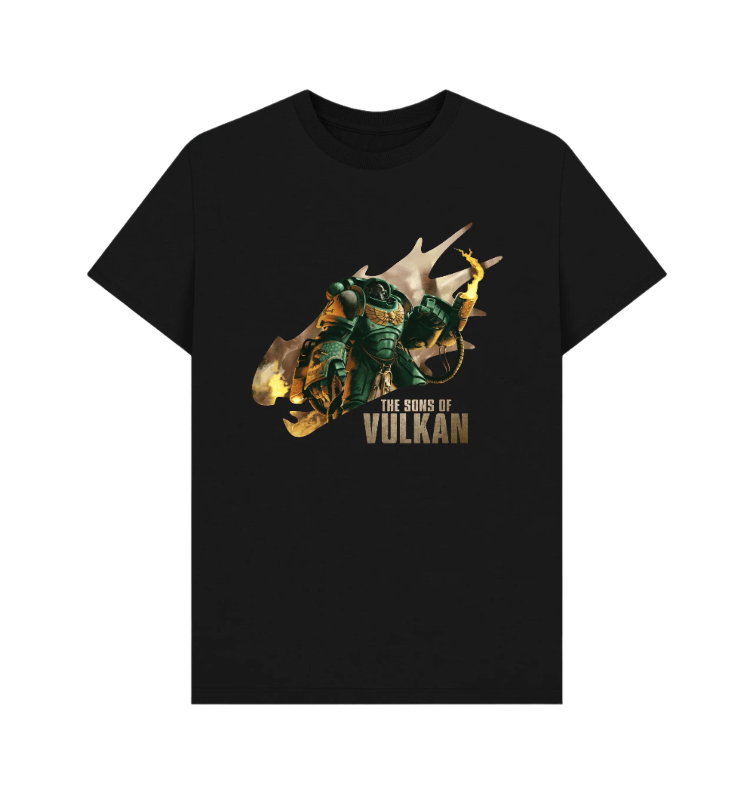 Black Premium Salamanders 'Sons of Vulkan' T Shirt